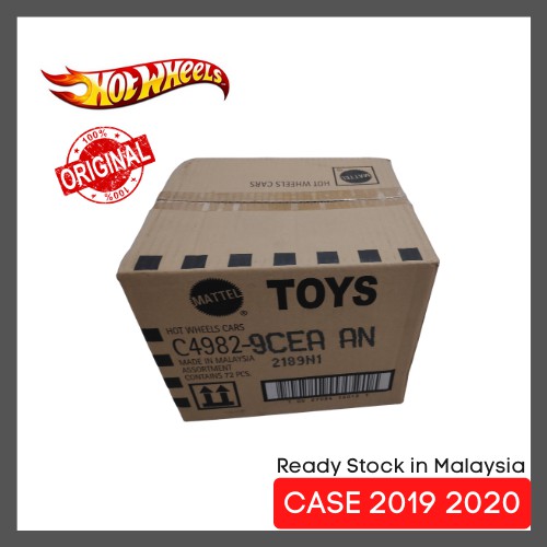 hot wheels sealed case 2019