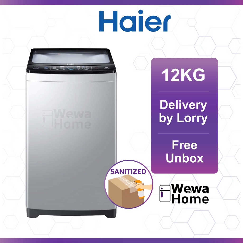 Haier Fully Auto Washing Machine 6kg / 7kg / 8kg / 9kg / 10kg / 12kg