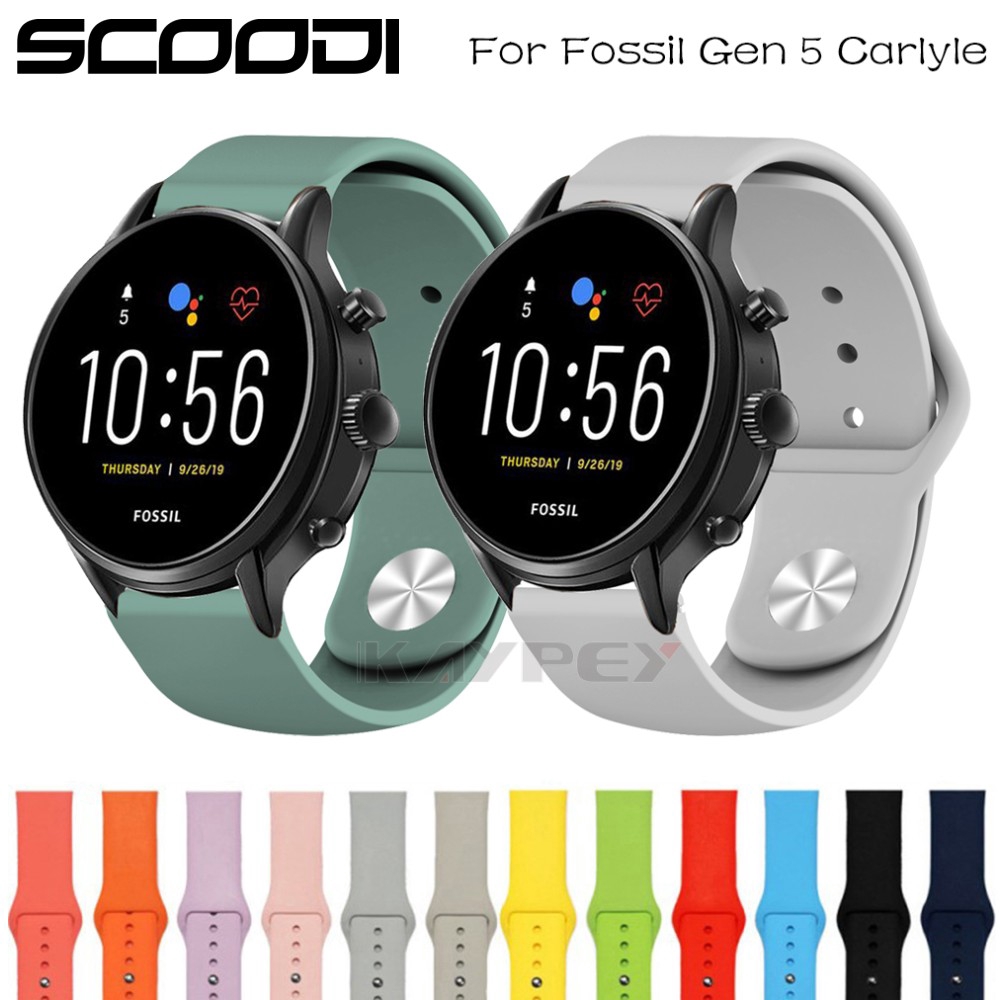 fossil smartwatch gen 5 bands