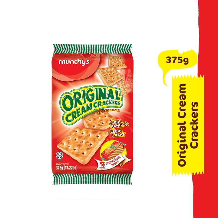 Munchy's Original Cream Crackers (375g) Shopee Malaysia