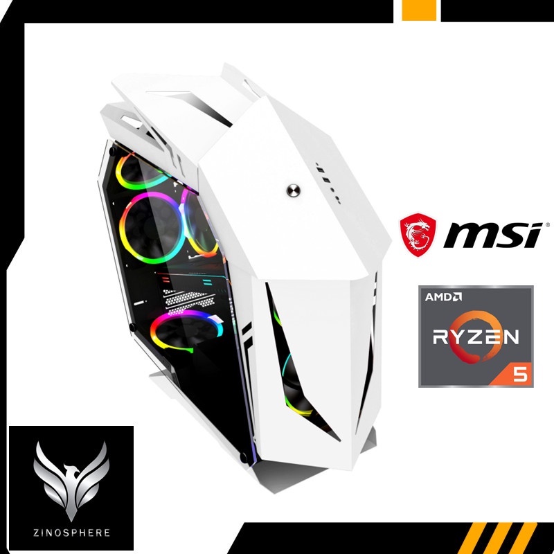 สร้างเดสก์ทอปเกม RGB โดยรวม ? ปรับแต่ง rtx3050 16GB DDR4 เกมงบประมาณคุณภาพเดสก์ทอป