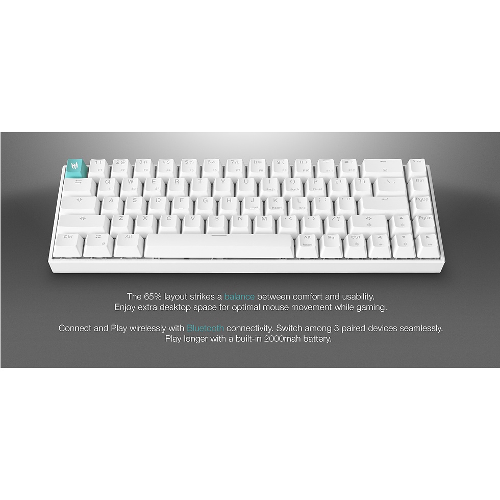 Tecware B68 Wireless Mechanical Keyboard Shopee Malaysia