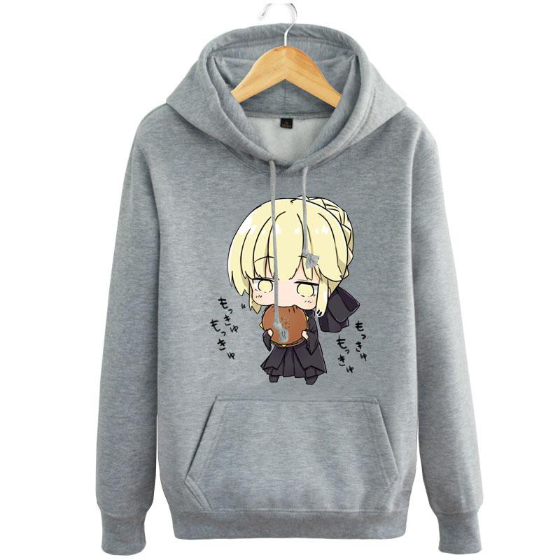 fate saber hoodie