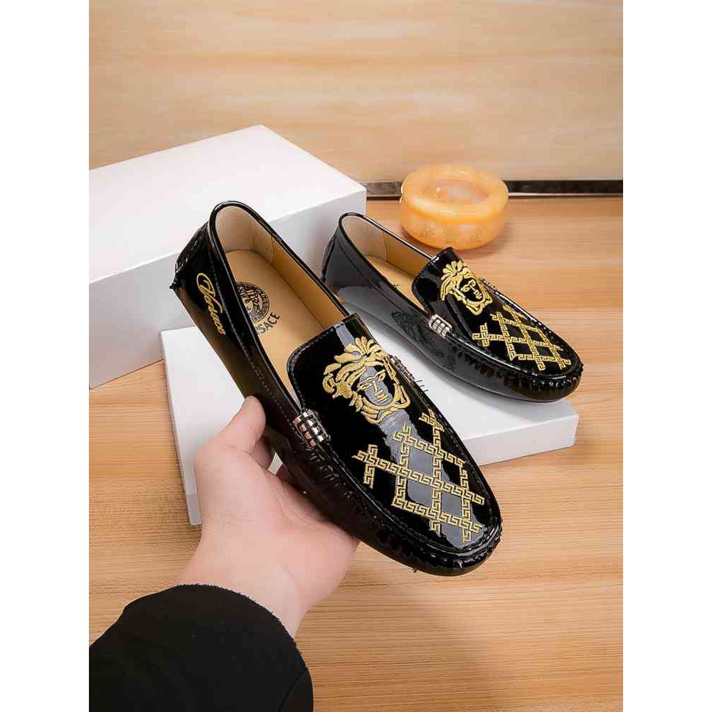 versace loafers mens