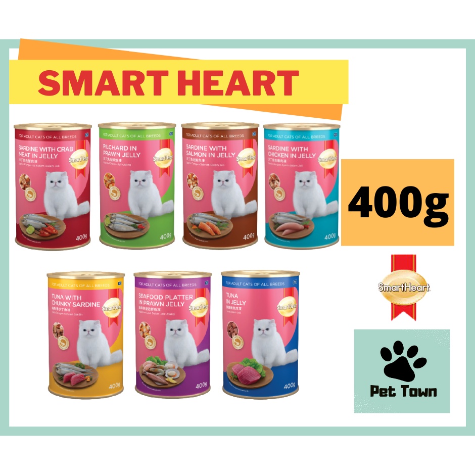 Smart Heart Canned Cat Food 400g Canned Wet Food Cat Smart Heart ...