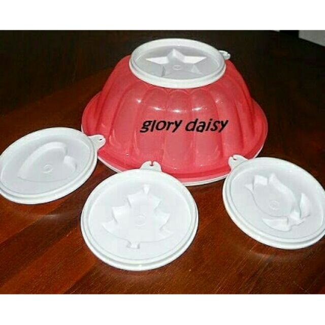 Tupperware Brands - Jelly Maker 1.1L (1 set) - jelly mold , acuan jeli , acuan puding