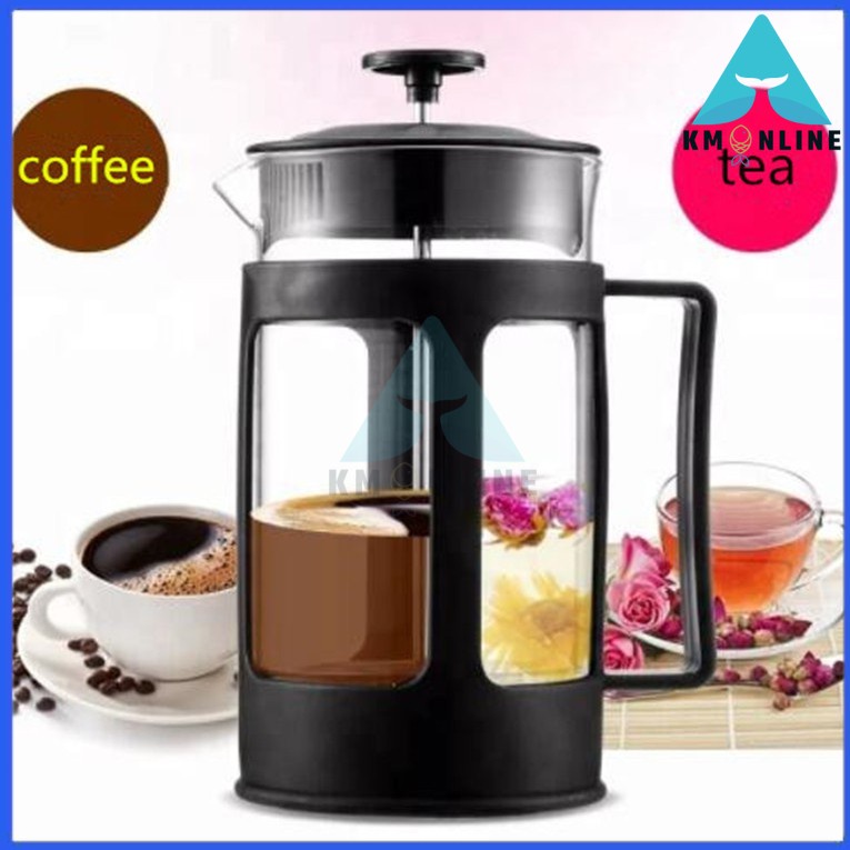 Glass French Press Coffee Maker Filter Pot Household Coffee Machine Tea Pot Portable Glass Coffee Maker Machine French