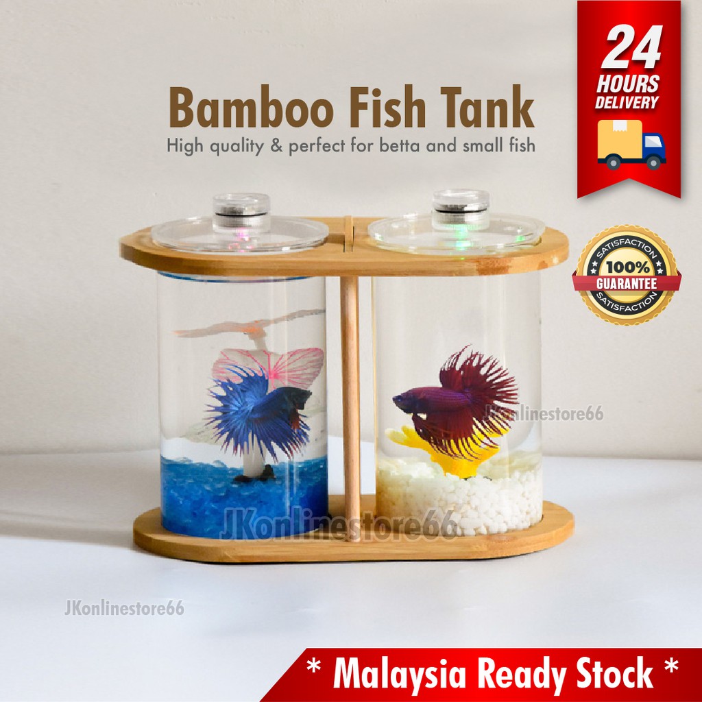 🔥M'sia Ready Stock 🔥Betta Fish Tank Betta Tank Akuarium Ikan Laga Bekas ...