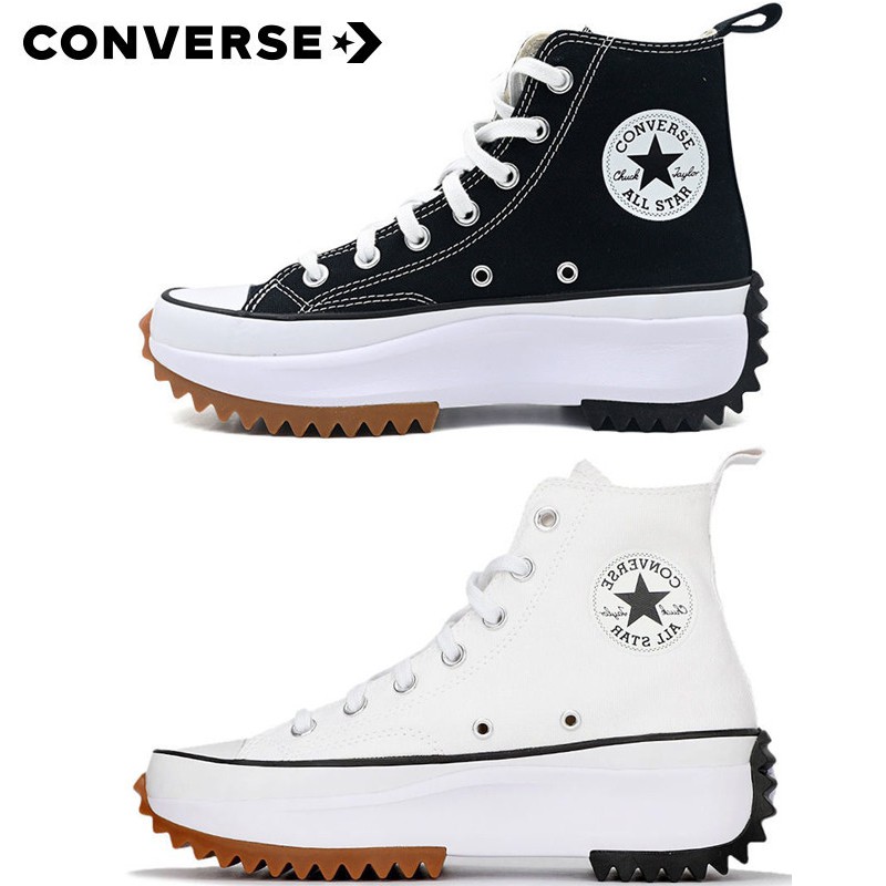 2colors Converse Run Star Hike 1970s High Top Canvas Shoes 166800c
