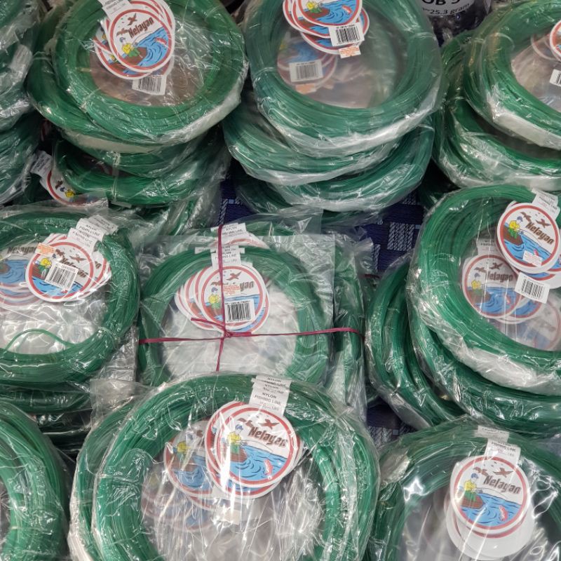 (200m) Green Nelayan Fishing Line 200m /Tali tangsi Nylon /perambut Nelayan