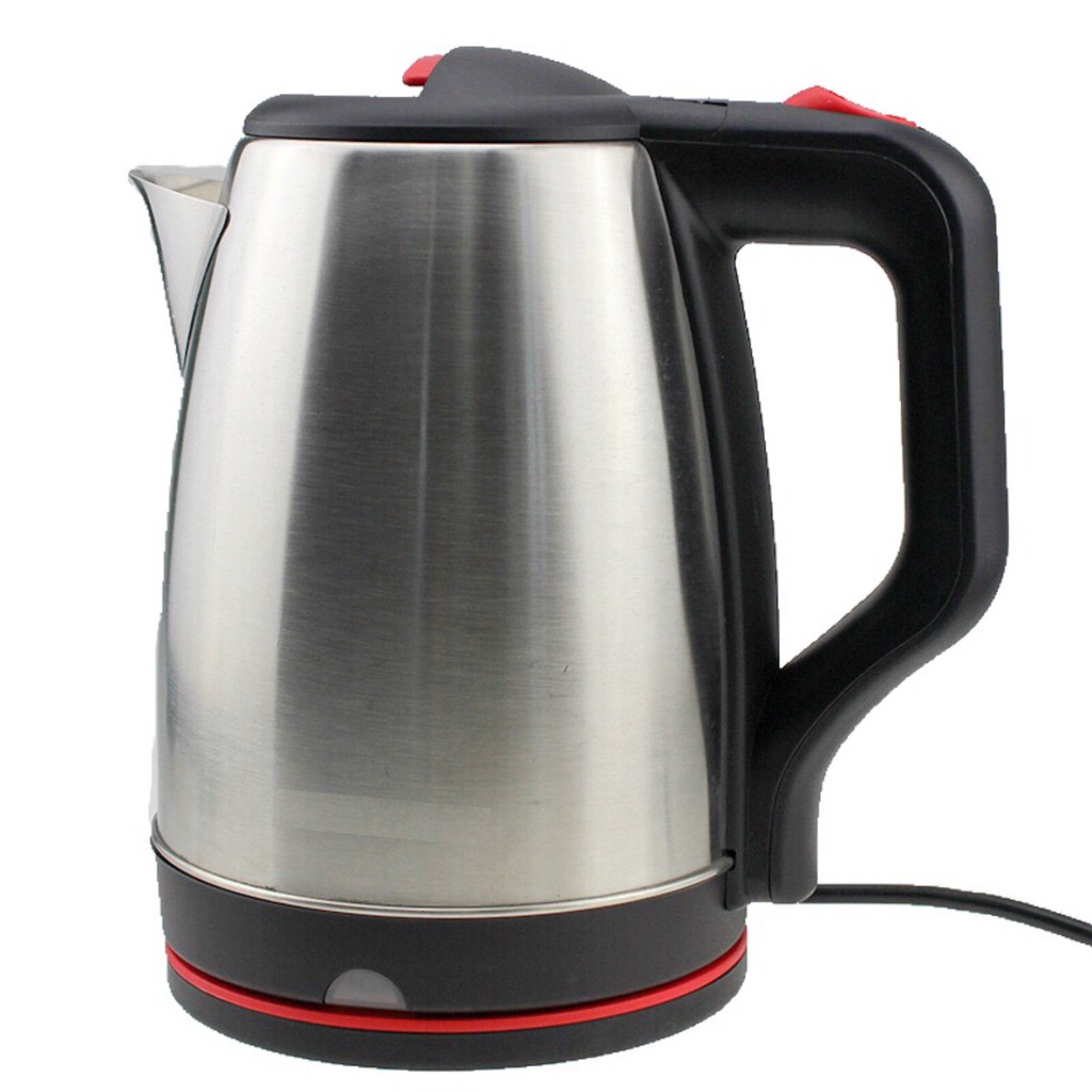 Electric Jug Kettle 2L Stainless Steel Antidry Protection Kitchen Kettle Shopee Malaysia