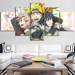 3 Pieces Japanese Anime Painting One Piece Canvas Wallpaper Living Room Decor Wall Art Stickers Birthday Gifts Background Decor Shopee Malaysia