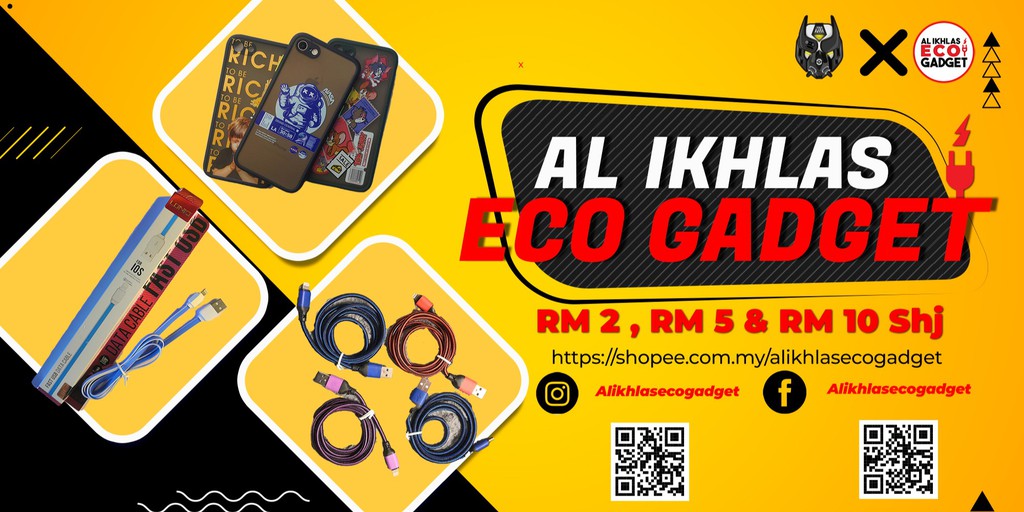 Al Ikhlas Eco Gadget, Online Shop | Shopee Malaysia
