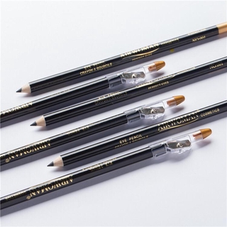 [ FAST SELLING ] Air Women 2 in 1 Eye Brow Pencil Black + Brown Eye Cosmetics Eyebrow Pencil