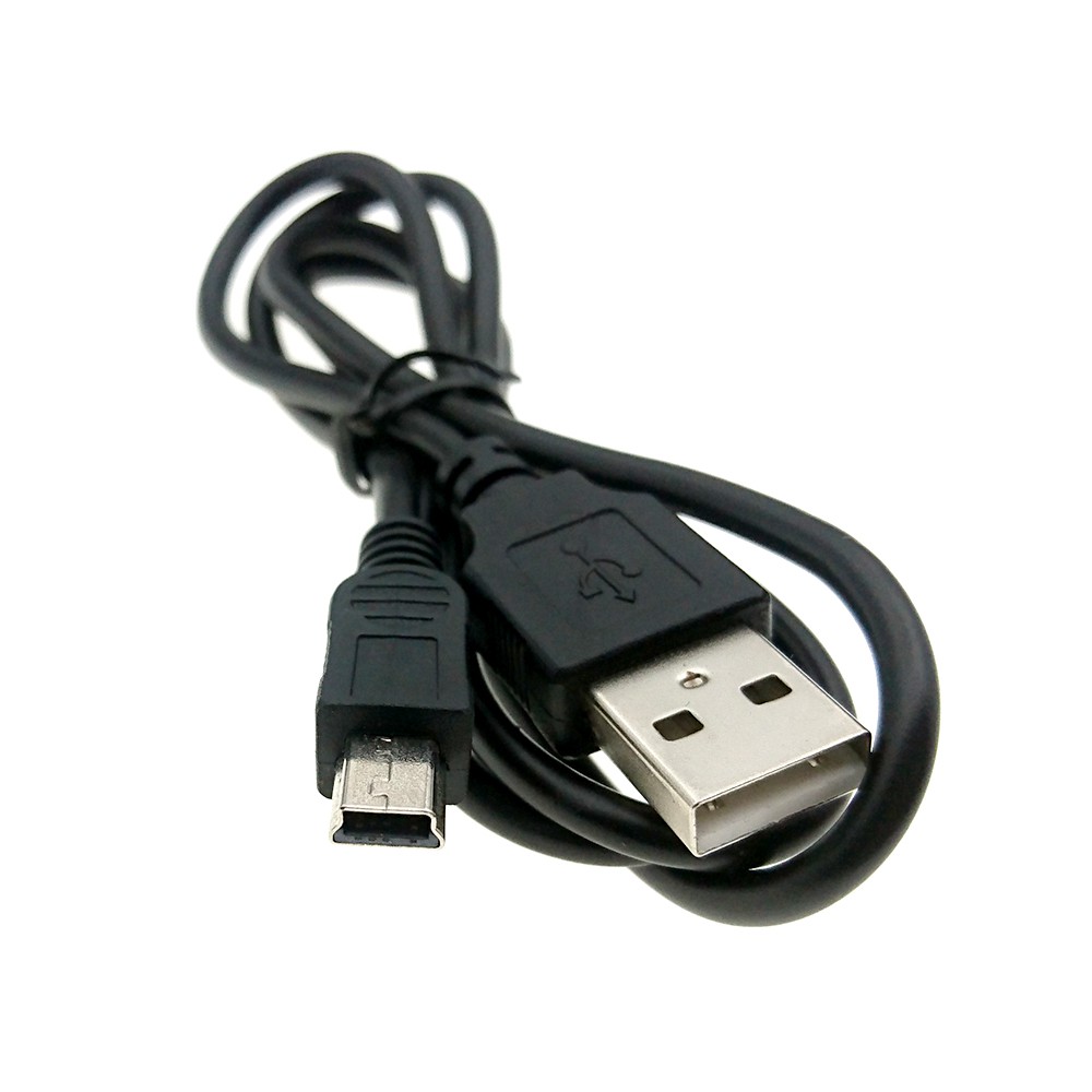 80CM Data Sync Flat Mini USB A Male To Mini 5 Pins B Charger V3 Cable Shopee Malaysia