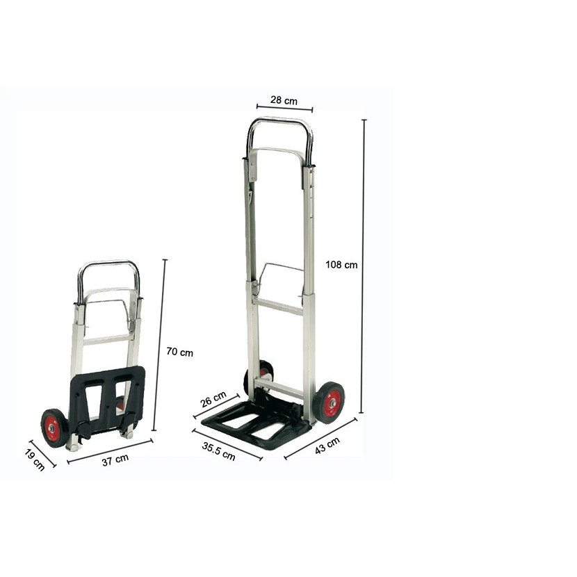 luggage cart folding