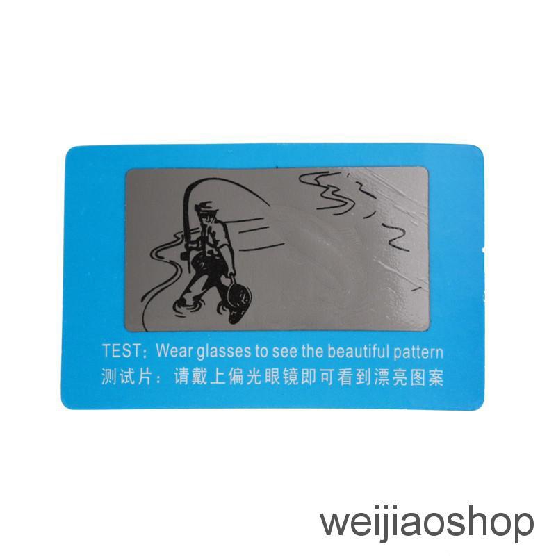 polarized sunglasses test