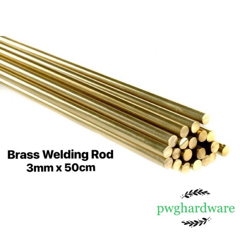 (1PCS) 3.0MM X 49CM Brass Rod / 3MM Copper Rod / 3MM Tembaga Kuning ...