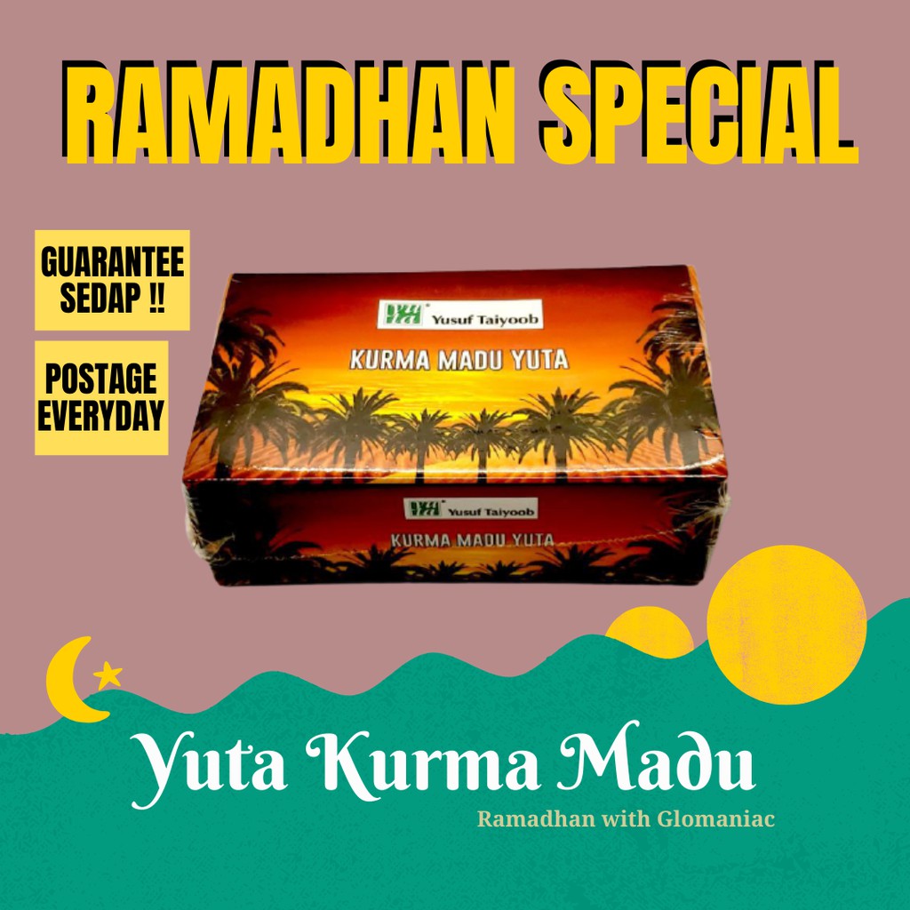 Yusuf Taiyoob Kurma Madu 600 G Shopee Malaysia