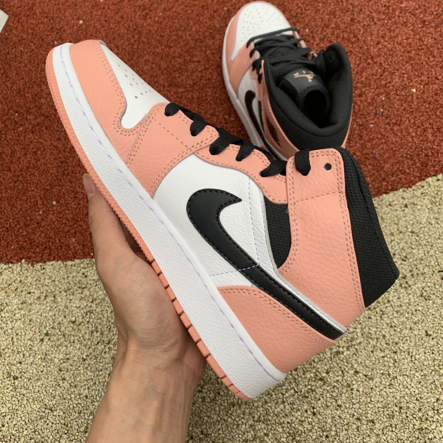 nike air jordan 1 mid pink quartz womens