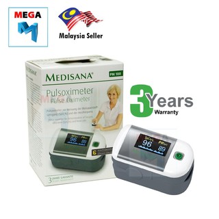 Medisana Finger Pulse Oximeter PM100 (Oxygen Saturation and Heart Rate)