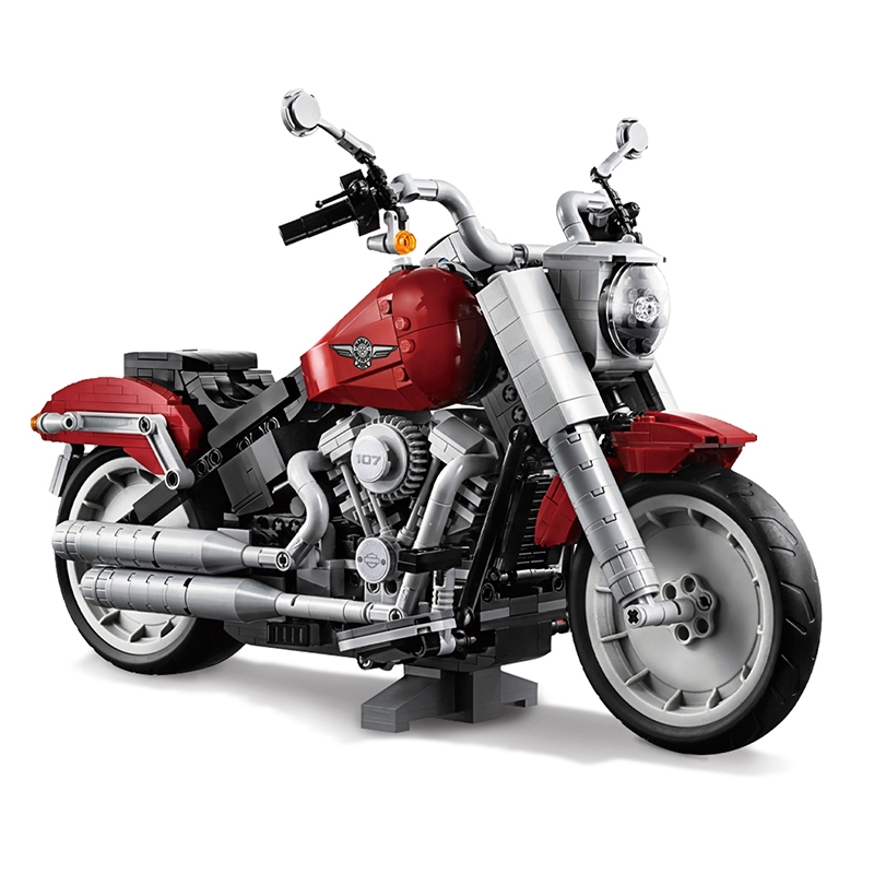 New Harley Motorcycle Car Model for Bricks Sets Technic Building Toy Blocks gift 