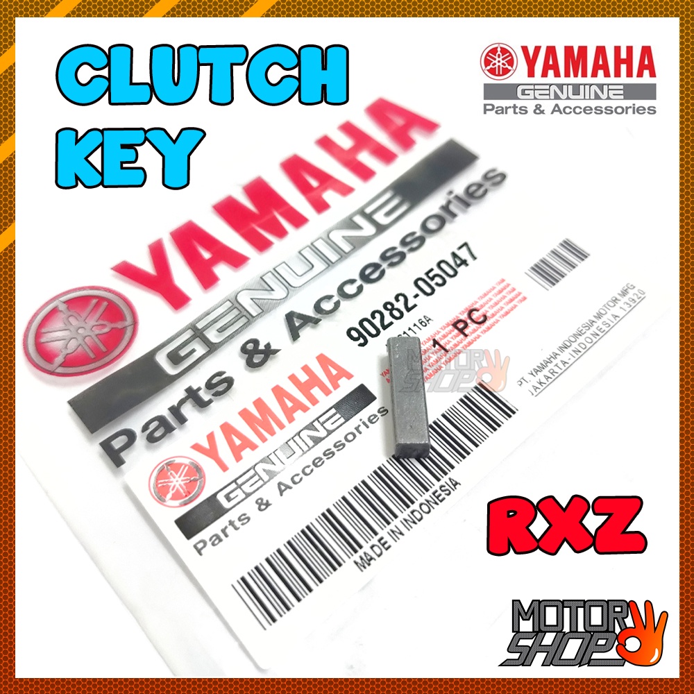YAMAHA RXZ CLUTCH KEY LOCK PIN LONG CRANKSHAFT GEAR GIGI RIGHT SIDE