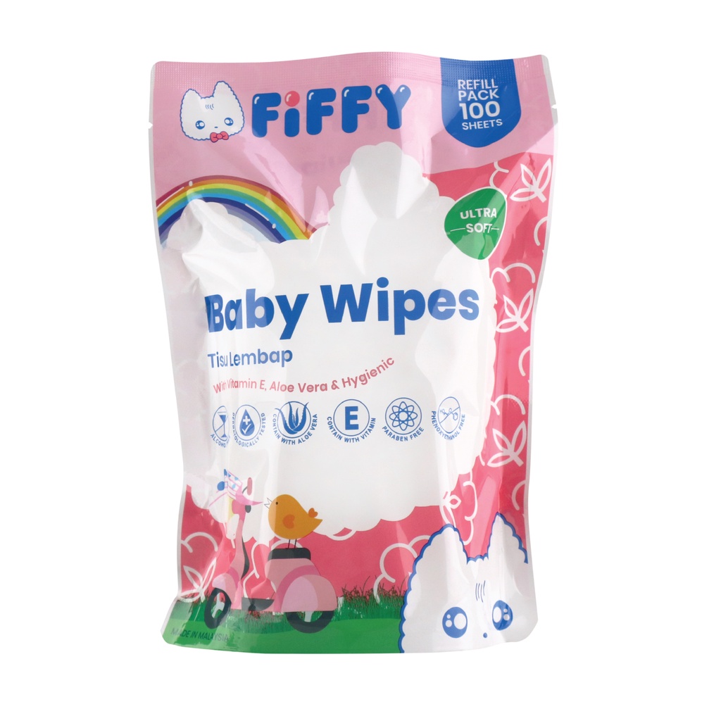 Fiffy Baby Wipes Refill Pack 98924 Shopee Malaysia