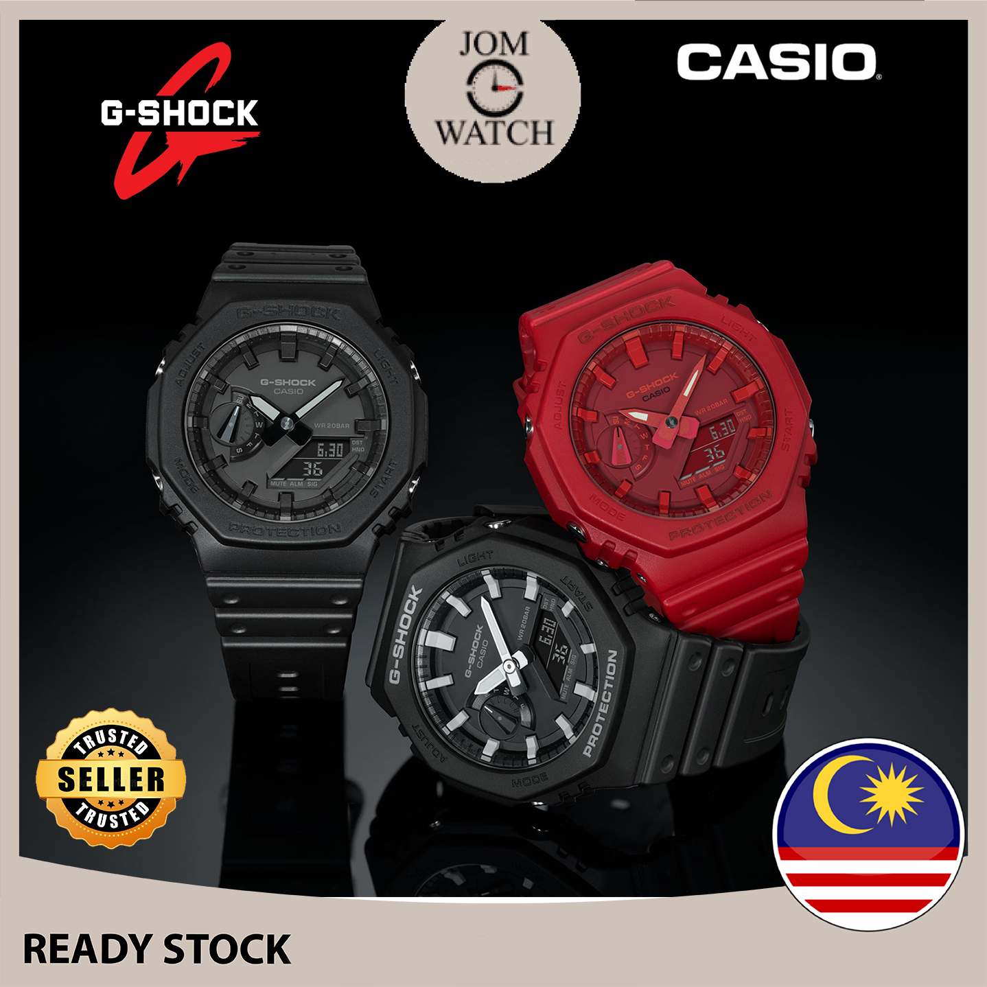 Malaysia 3 Years Warranty Casio G Shock Ga 2100 Digital Sports Gshock G Shock Men Women Watch Jam Tangan Lelaki Shopee Malaysia