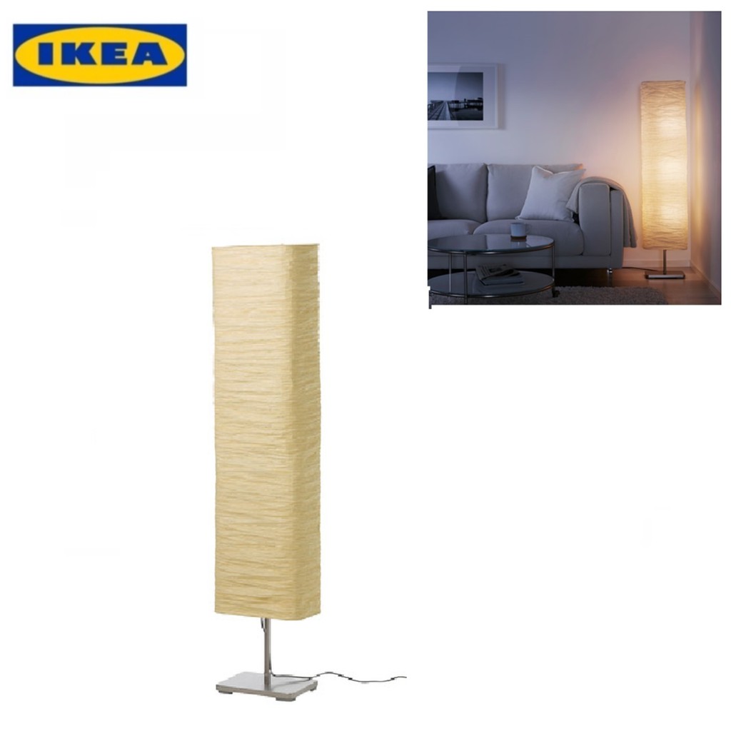 Ready Stock Ikea Magnarp Floor Lamp Natural Romantic