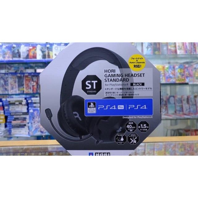 hori gaming headset standard ps4