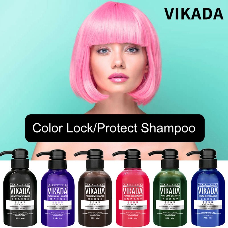 (Only RM20) Vikada Color Lock/Protect Shampoo 300ml For Hair colour