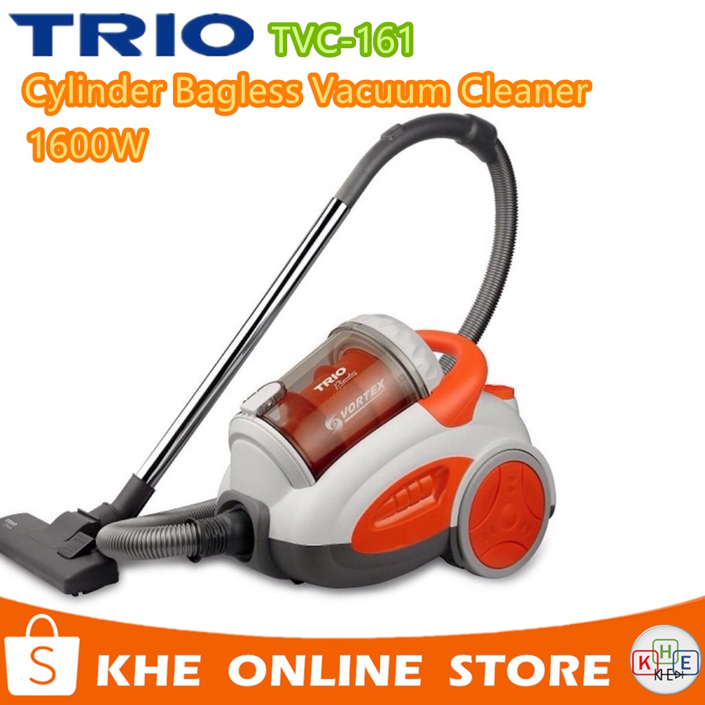 Trio Cylinder Bagless 1600W Vacuum Cleaner TVC-161