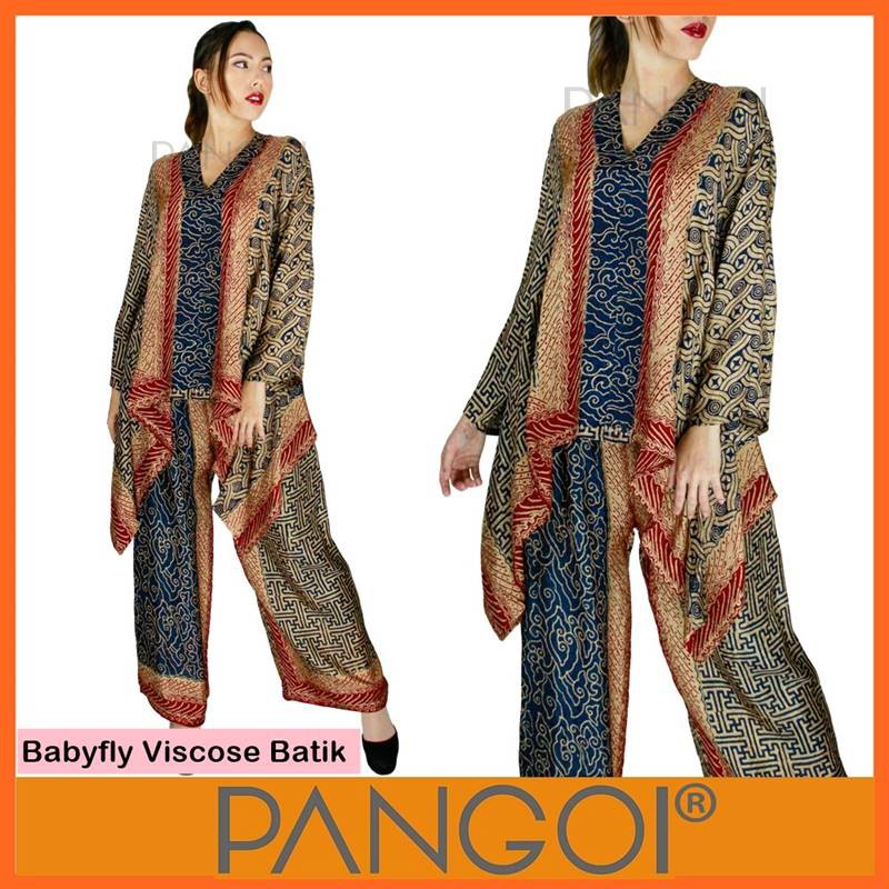 PANGOI Babyfly Viscose  Batik  Viral Baju  Muslimah Modern 