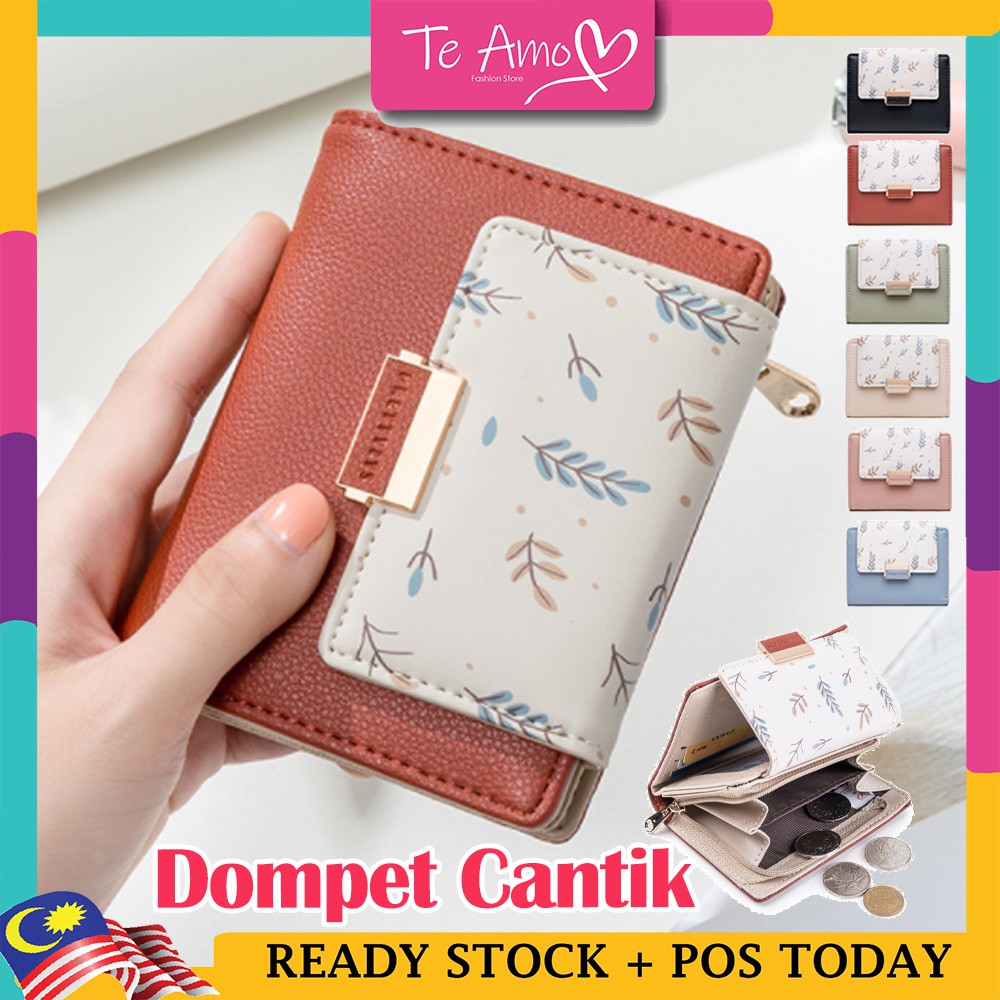  Dompet  Pendek Cantik  Wanita Korean Fashion Women Short 