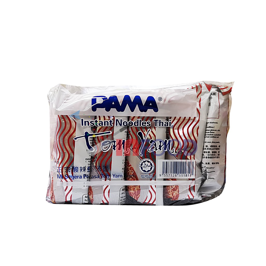 PAMA Instant Noodles Thai Tomyam / PAMA牌泰国东炎味方便面(5x55gm) | Shopee Malaysia