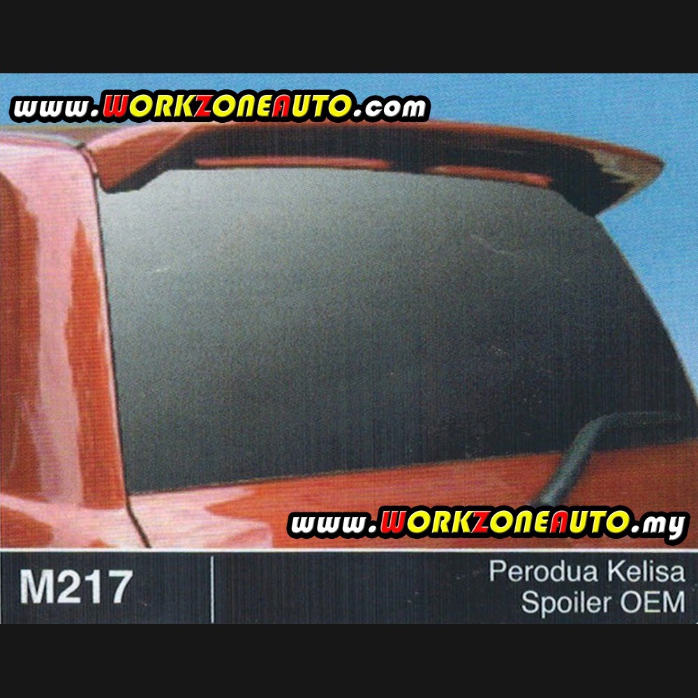 M217 Perodua Kelisa Top Fiber Spoiler OEM  Shopee Malaysia