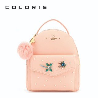 pink back bag