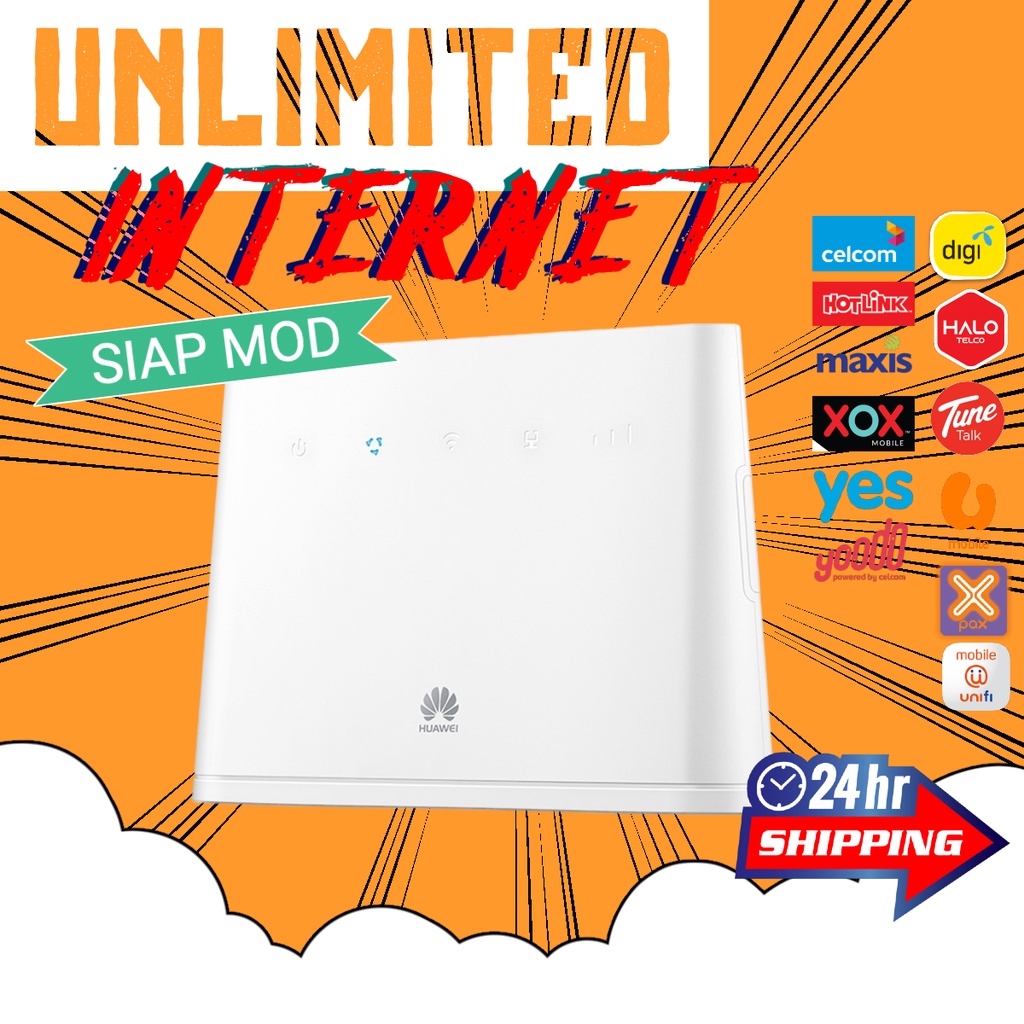 NEW Modified HUAWEI Modem Router 4G LTE Huawei B310 B315 B528 B529