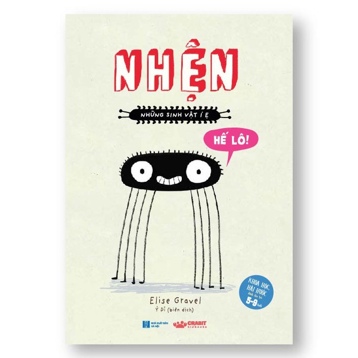 Book - Animals - Spiders - Animal recognition for children - Fun science - Crabit Kidbooks