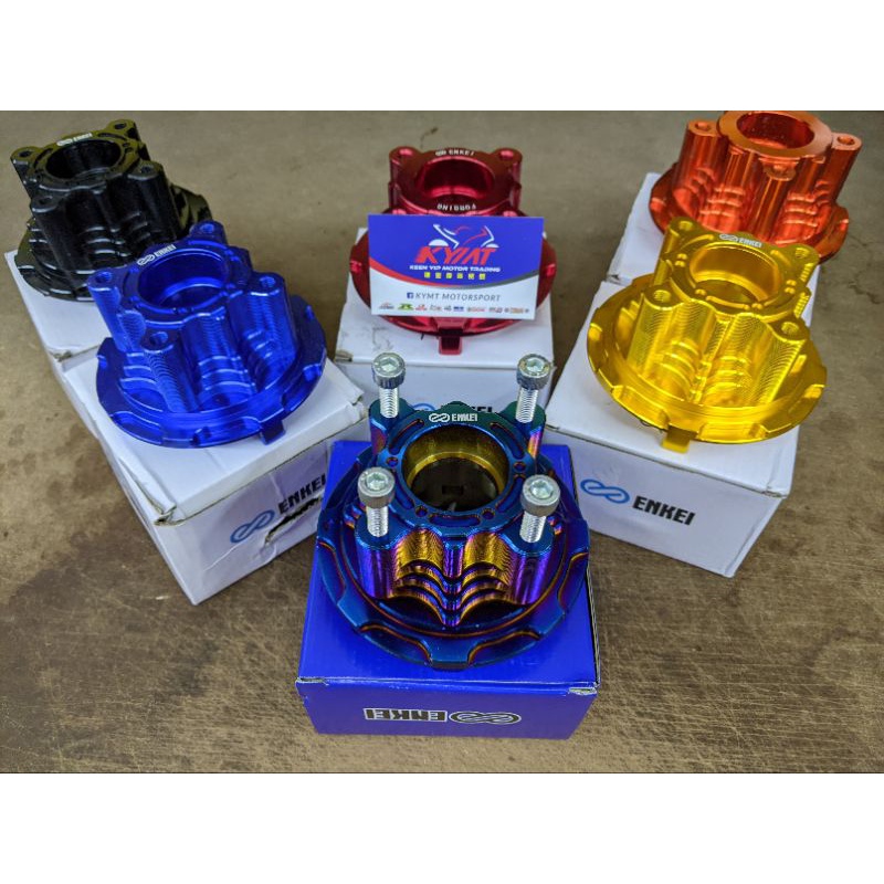 ENKEI Sprocket Hub Alloy Titanium LC 5S/Y15ZR 4 Hole PNP Modified