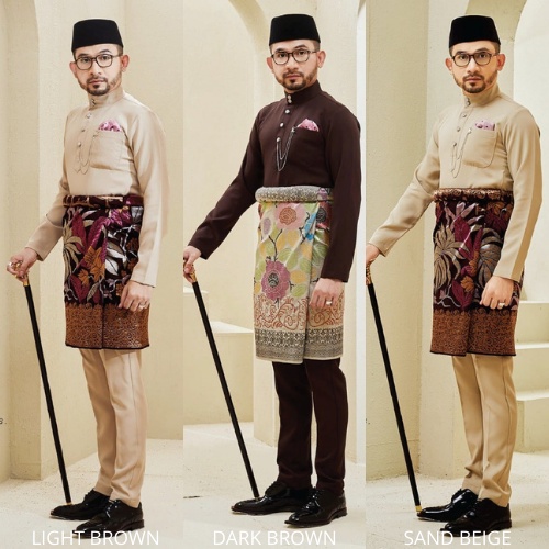 Baju Melayu Noble 2.0 Slim Fit Elrah Exclusive | Shopee Malaysia