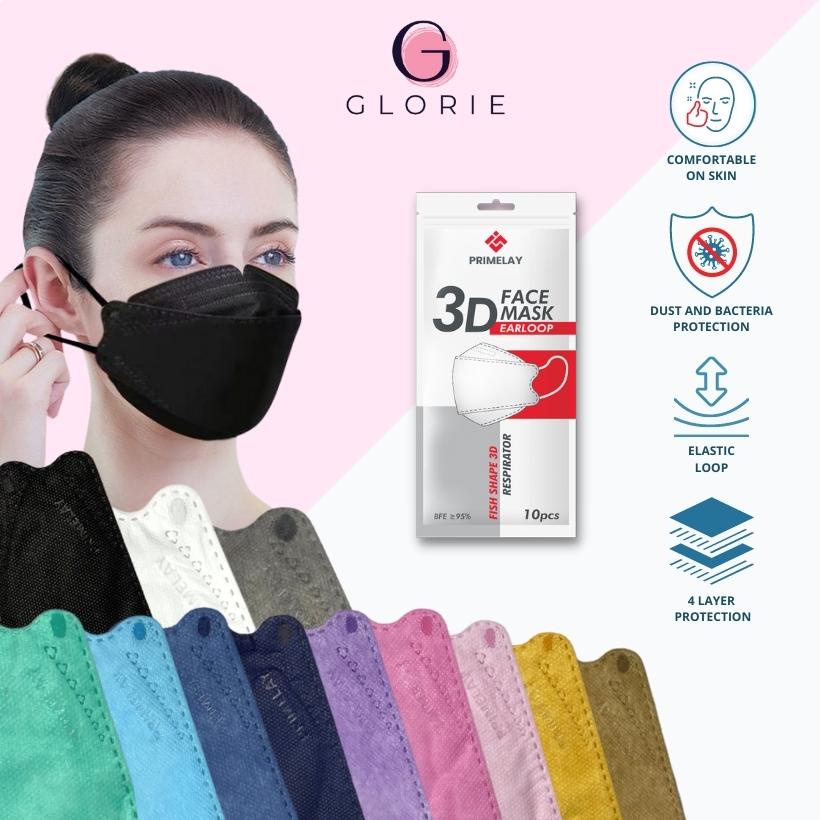 KF94 Mask Earloop for Adult 10pcs/pack disposable face mask KF94