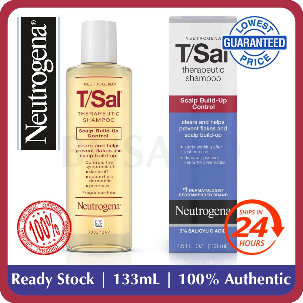 Neutrogena T/Sal Therapeutic Shampoo w Scalp BuildUp Control 3 Salicylic Acid Seborrheic