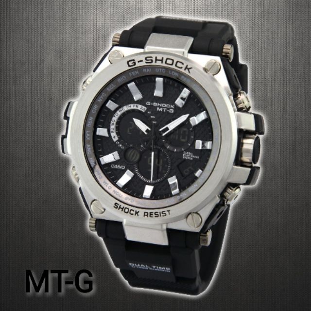 Cesio GShock Dual Times MT-G Global Position System jam tangan ..♠