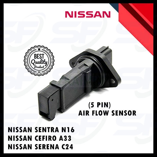 NISSAN SENTRA N16 CEFIRO A33 SERENA C24 AIR FLOW SENSOR (5 PIN) (22680