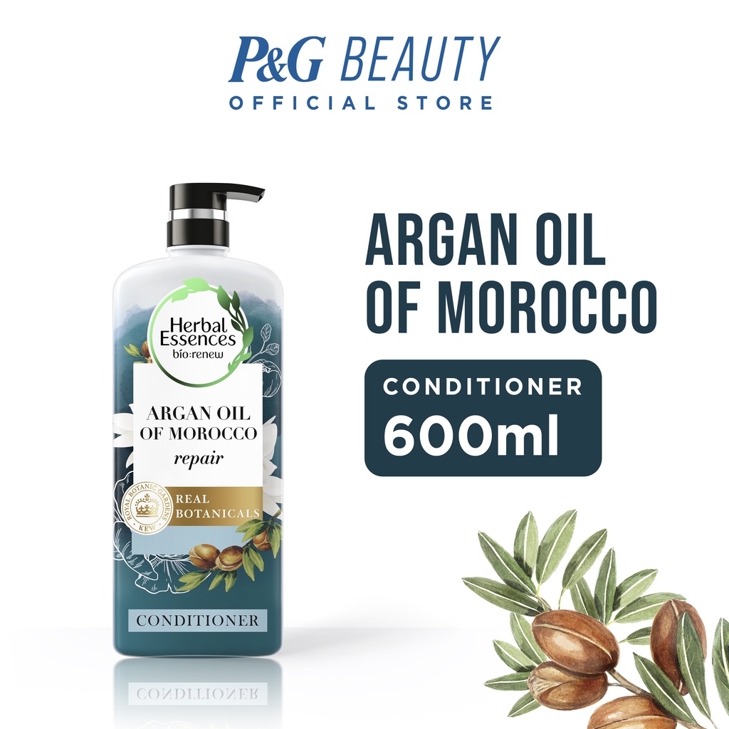 Herbal Essences Bio: Renew Argan Oil Of Morocco Repair 90% Natural ...