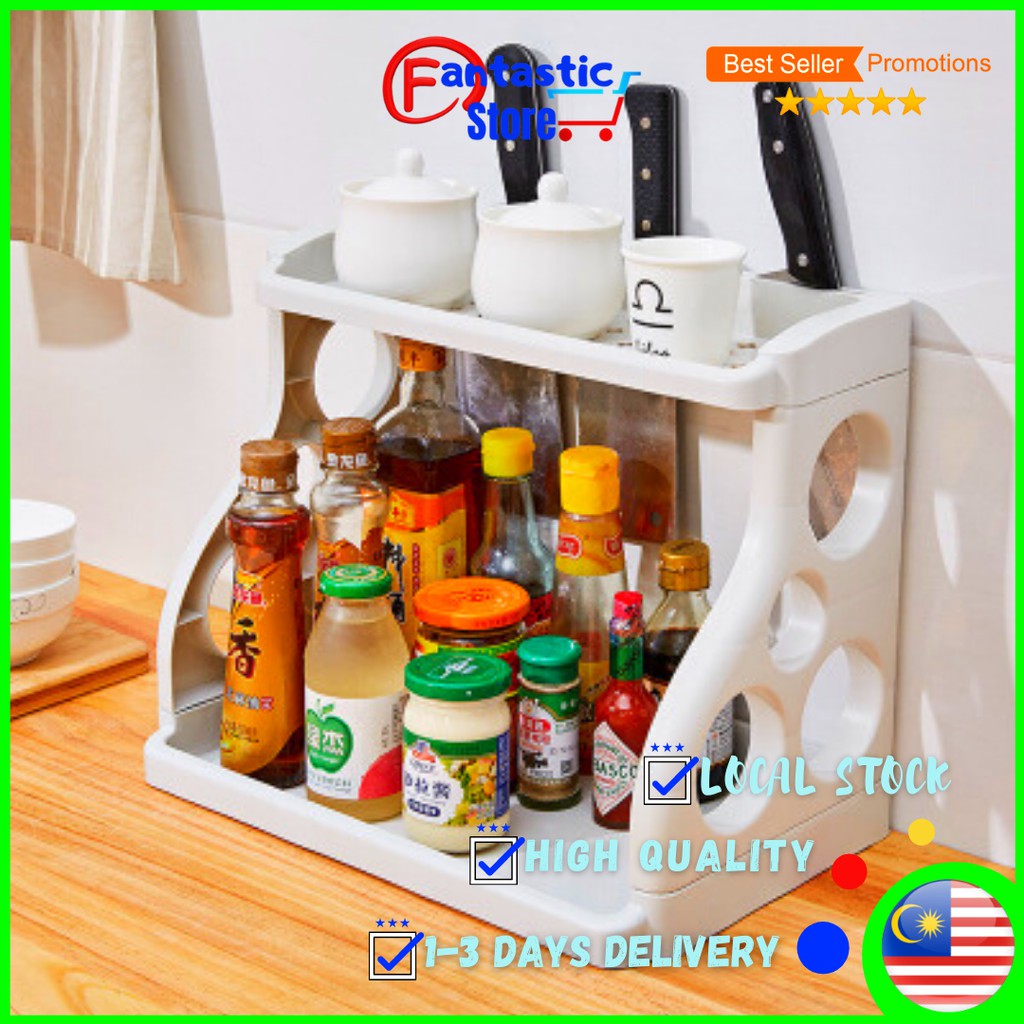 Buy Kitchen Organizer Storage Rack Rak Simpan Barang Dapur Seetracker Malaysia