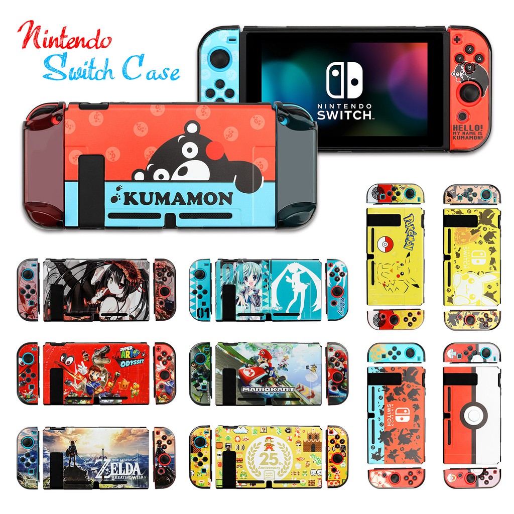 Dockable Case Shell Case For Nintendo Switch Pokemon Theme Case For Nintendo Switch Joy Console Shopee Malaysia