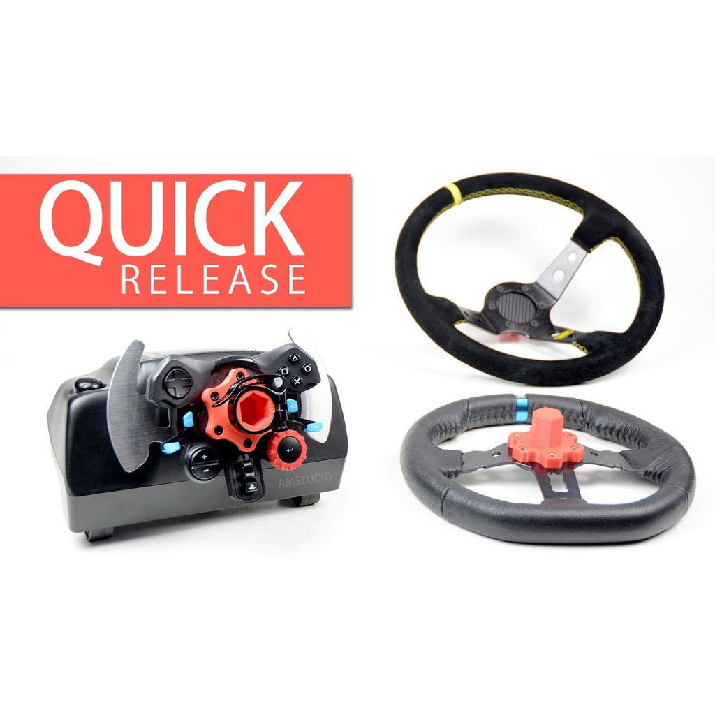LRE Logitech G29 G920 Quick Release Adapter For Original Logitech Steering Wheel Size Shopee